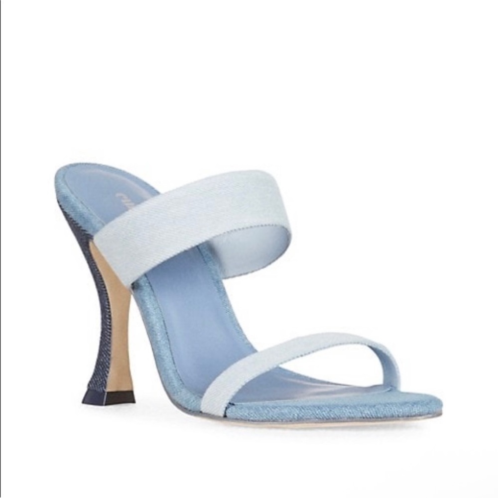 NWT Cult Gaia denim mules